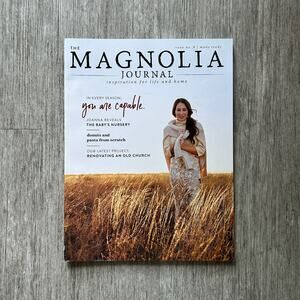 The Magnolia Journal Magazine Issue 8 Fall 2018 “Made Ready” Chip Joanna Gaines